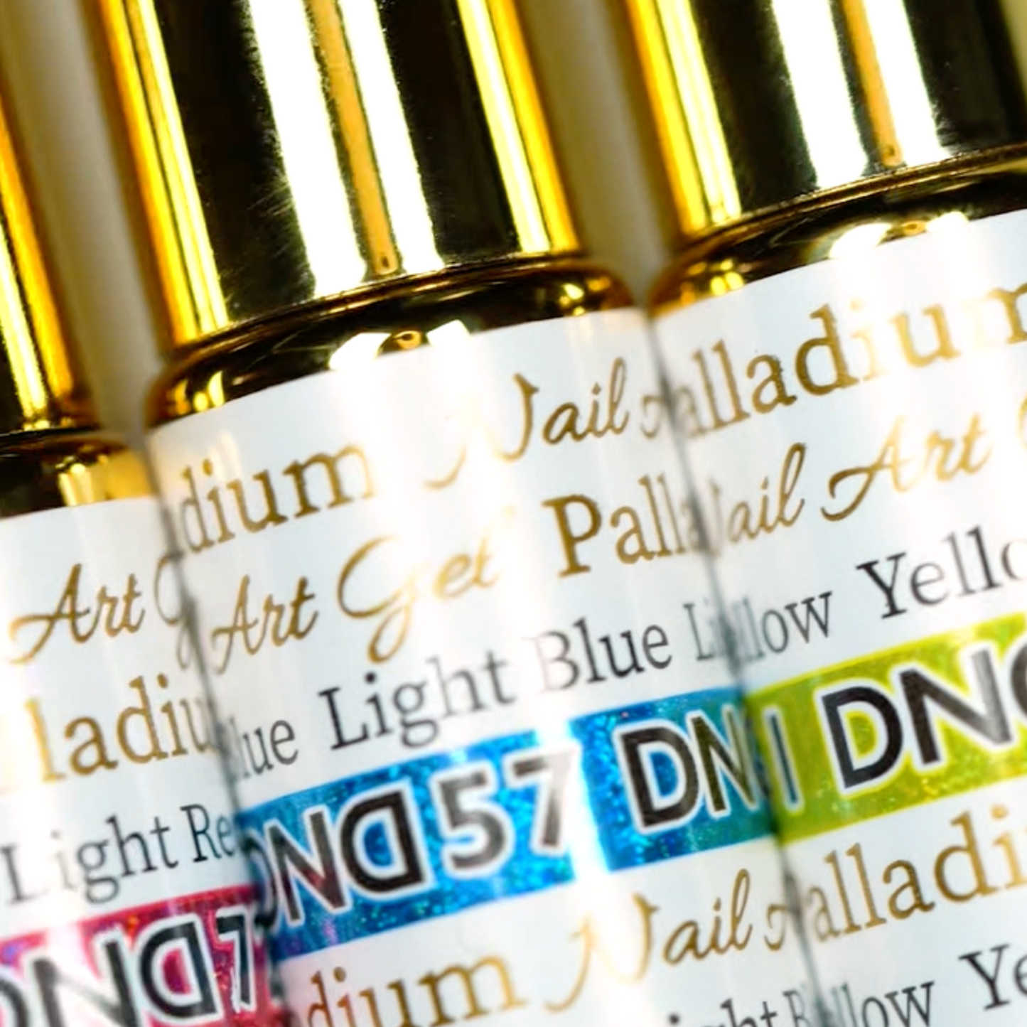 Gel Nail Art Liner - Palladium Bundle