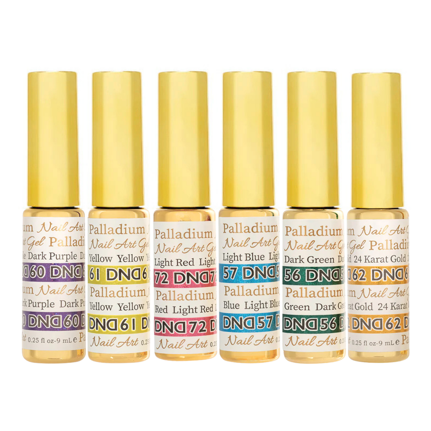 Gel Nail Art Liner - Palladium Bundle