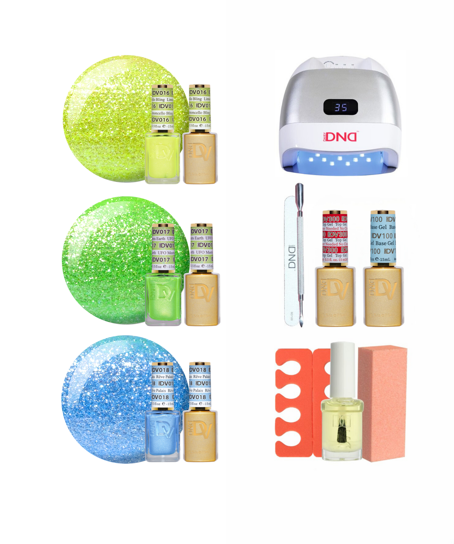 Light Beam Gel Polish Starter Kit