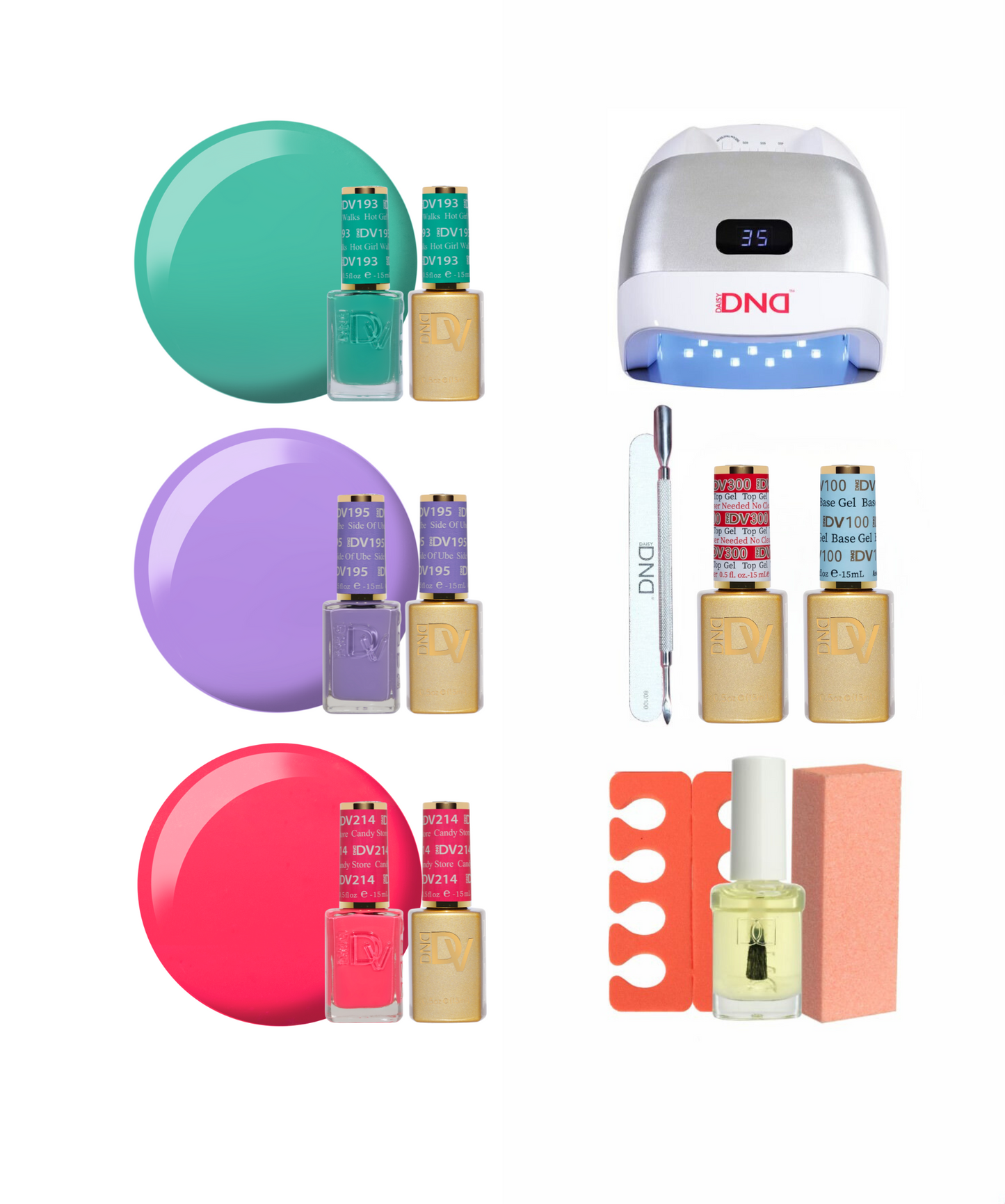 Forever Summer Gel Polish Starter Kit