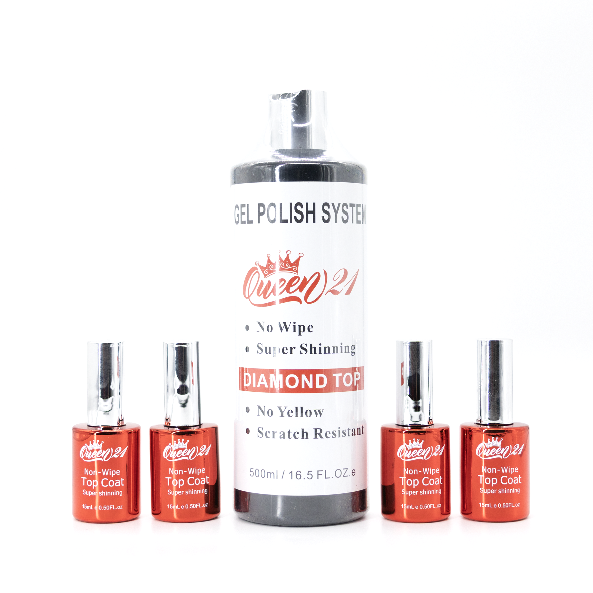 Queen Diamond Top Refill 16oz (Free 4x0.5oz Bottles)