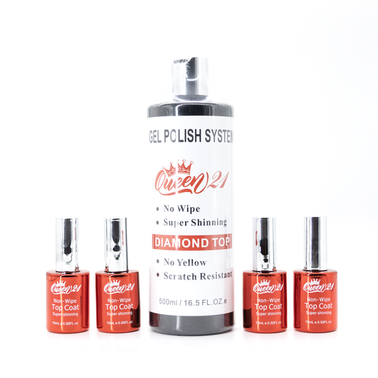 Queen Diamond Top Refill 16oz (Free 4x0.5oz Bottles)