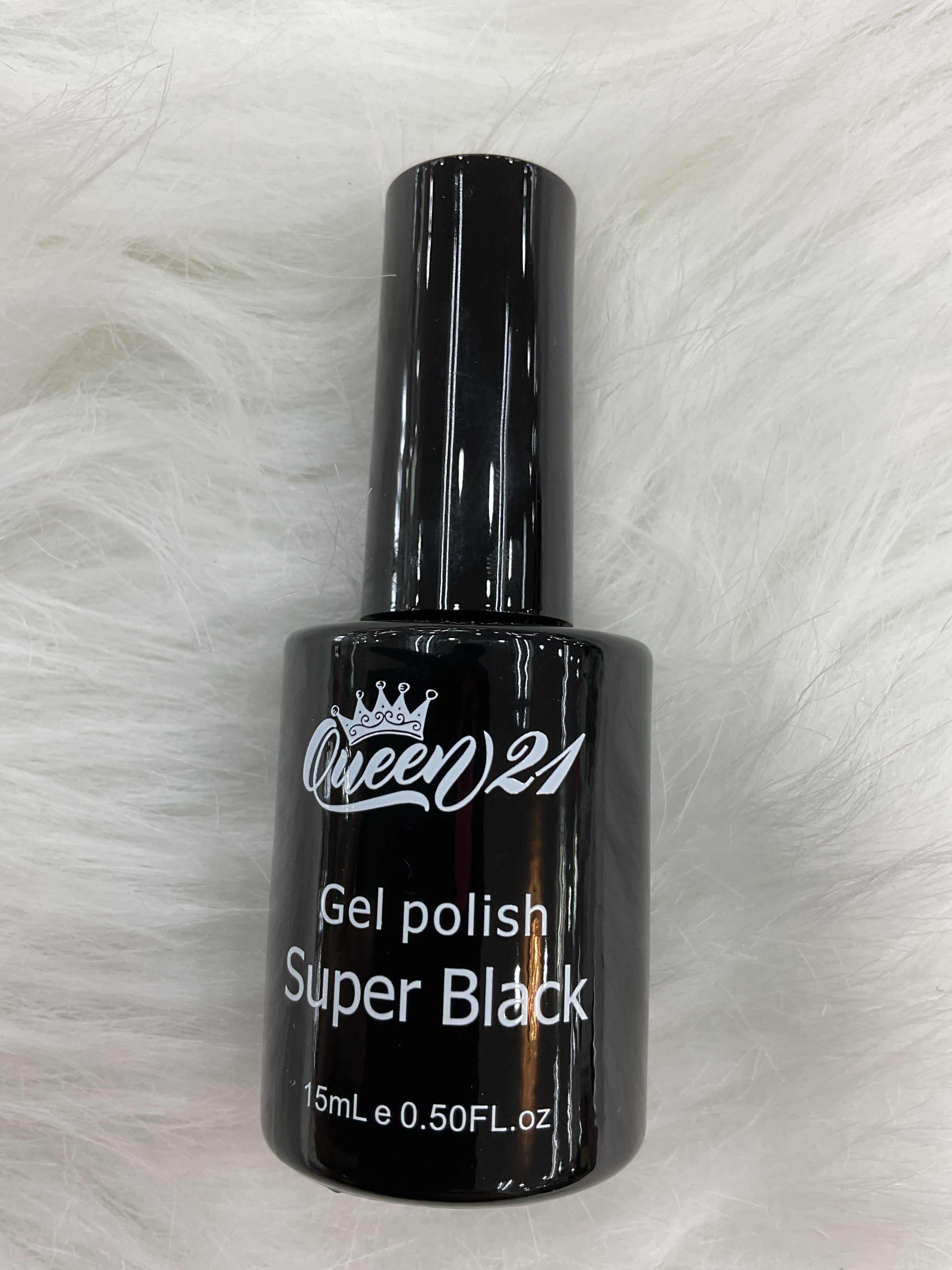 SUPER BLACK /WHITE 15ML (0.5 OZ) QUEEN 21