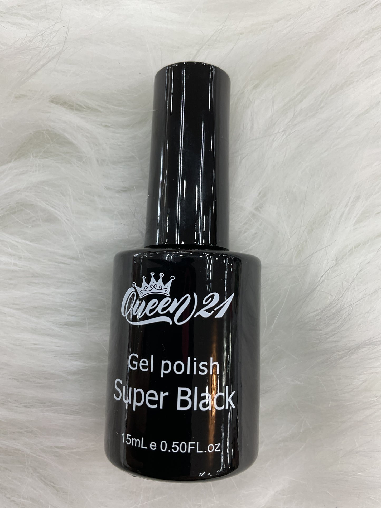 SUPER BLACK /WHITE 15ML (0.5 OZ) QUEEN 21