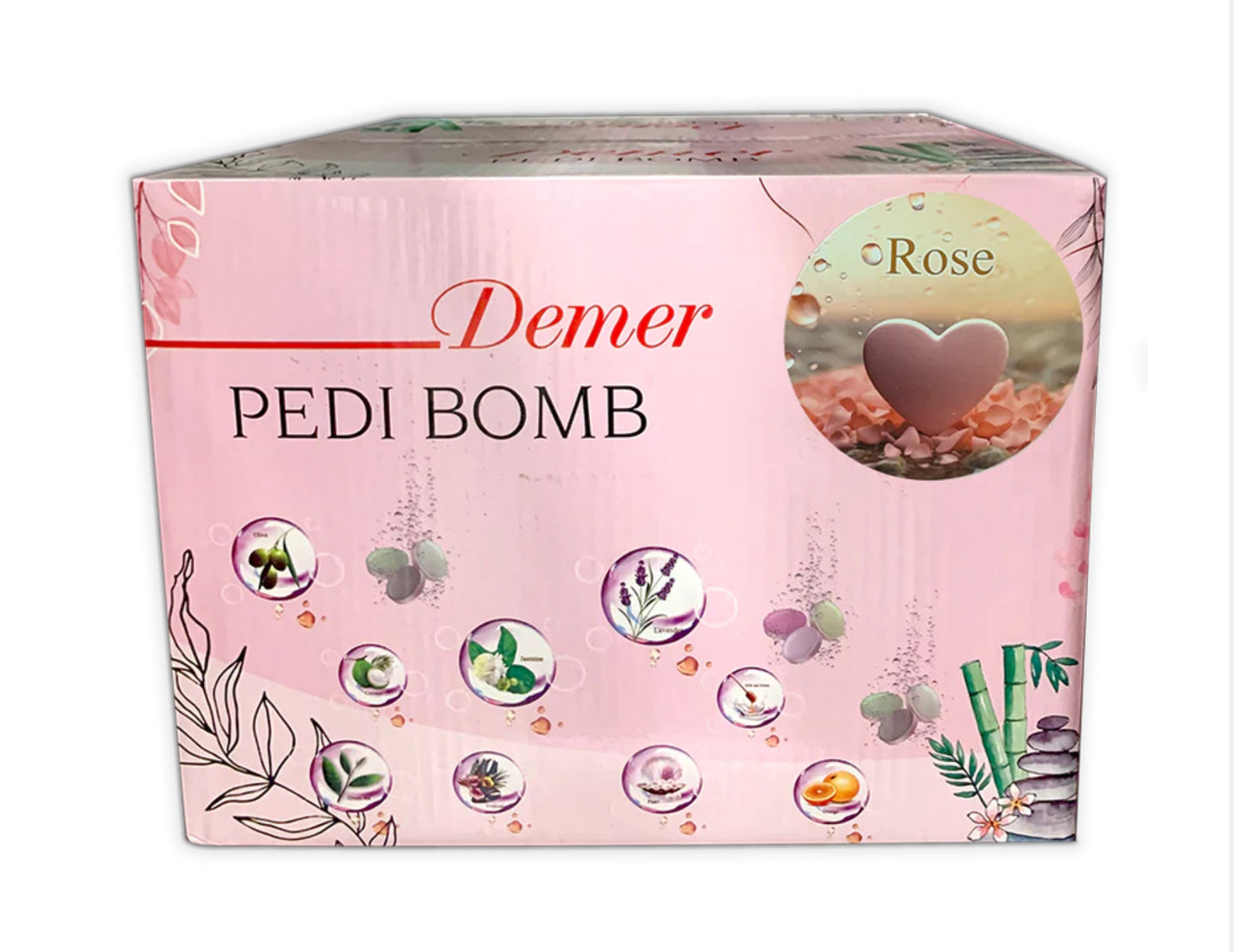 DEMER PEDI BOMB  CASE OF 4 BOXES X100 TABLETS