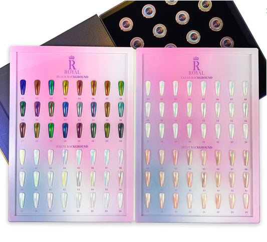 ROYAL MIRROR CHROME POWDER 24 COLORS