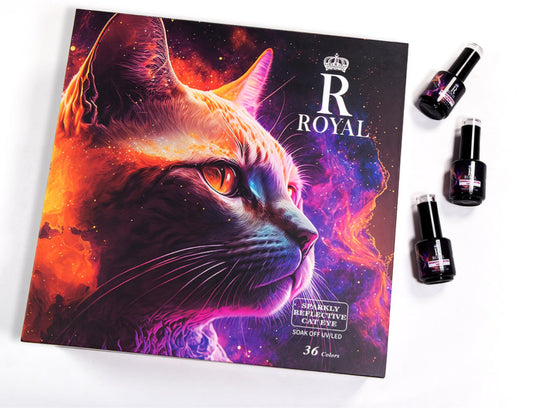 ROYAL SPARKLY REFLECTIVE CATEYE 36 COLORS