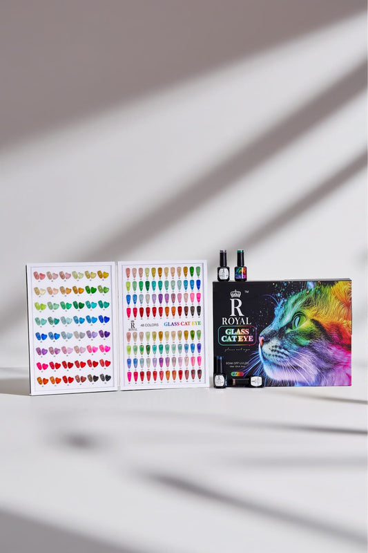 GLASS CAT EYE COLLECTION | 48 COLORS