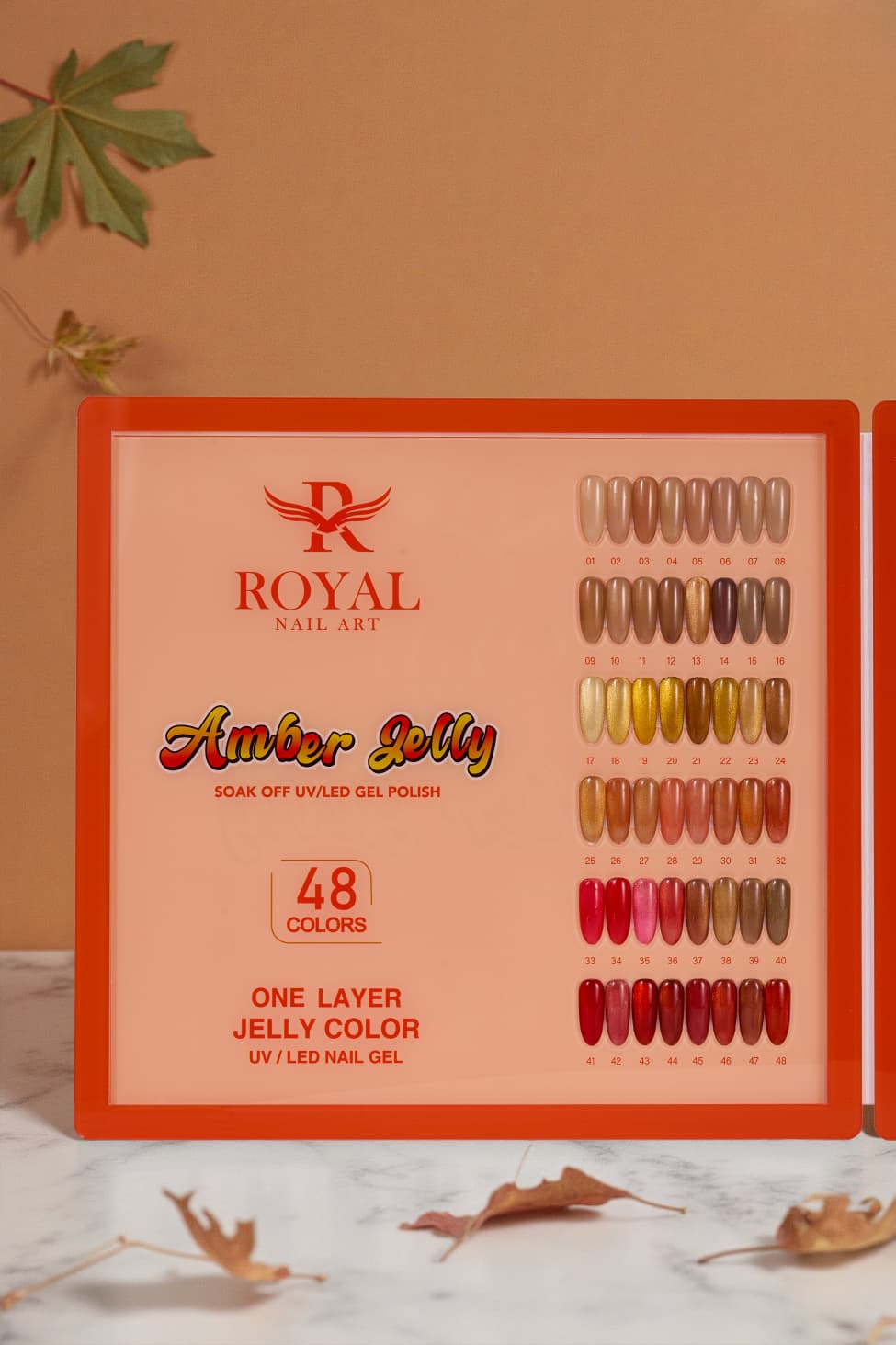 Amber Jelly Gel | 48 Colors