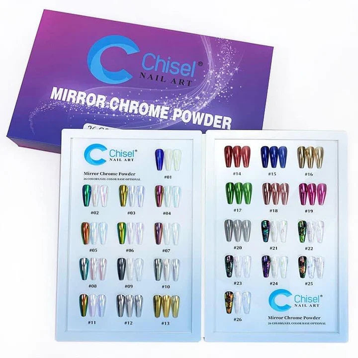 Chisel Mirror Chrome Powder 26 Colors