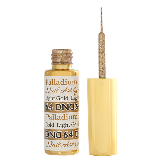 DND64 - Palladium Light Gold Gel Art Liner