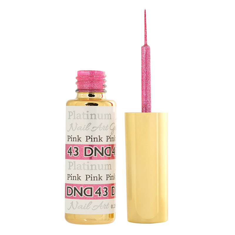 DND43 - Platinum Pink Gel Art Liner