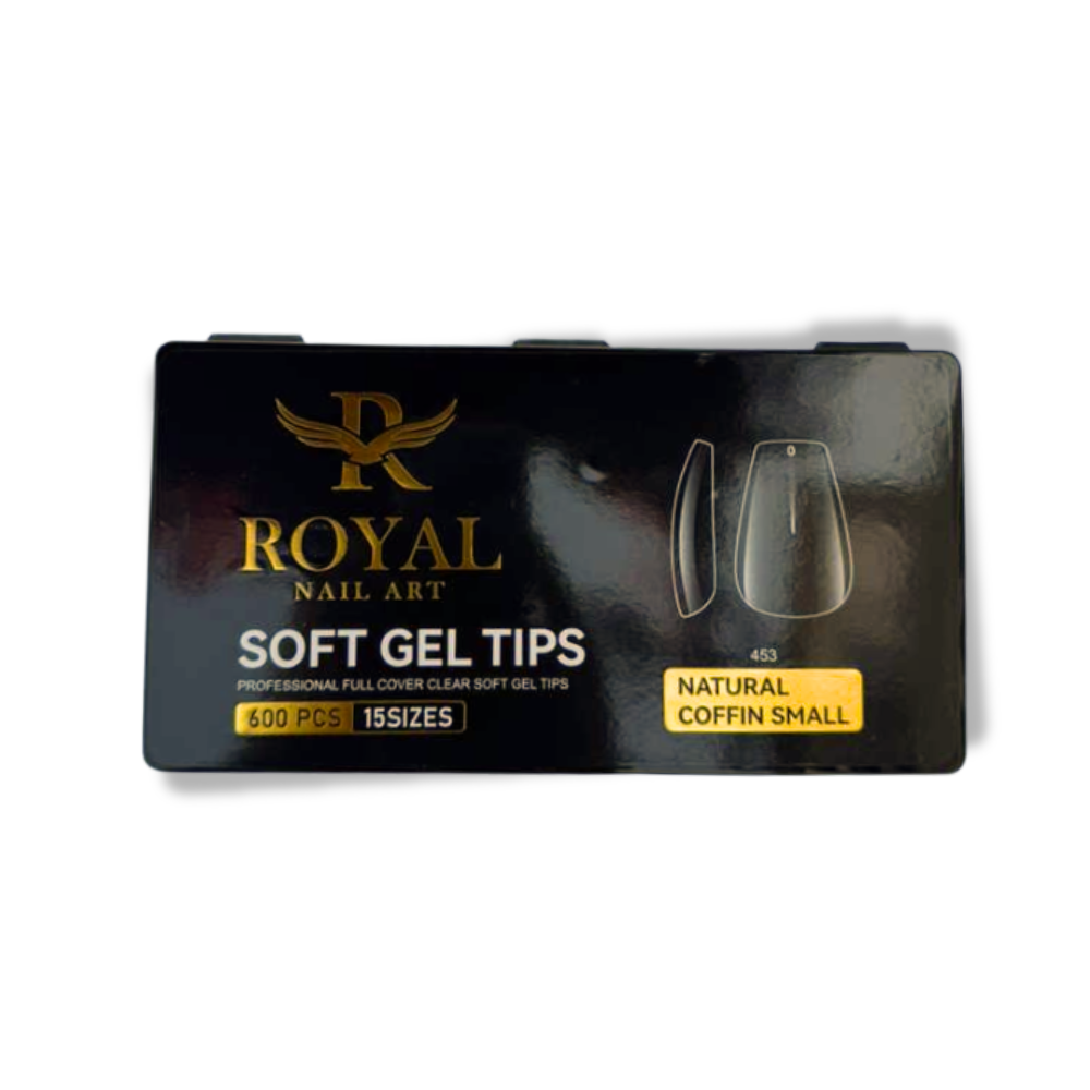 Royal Natural Coffin Small Soft Gel Tip