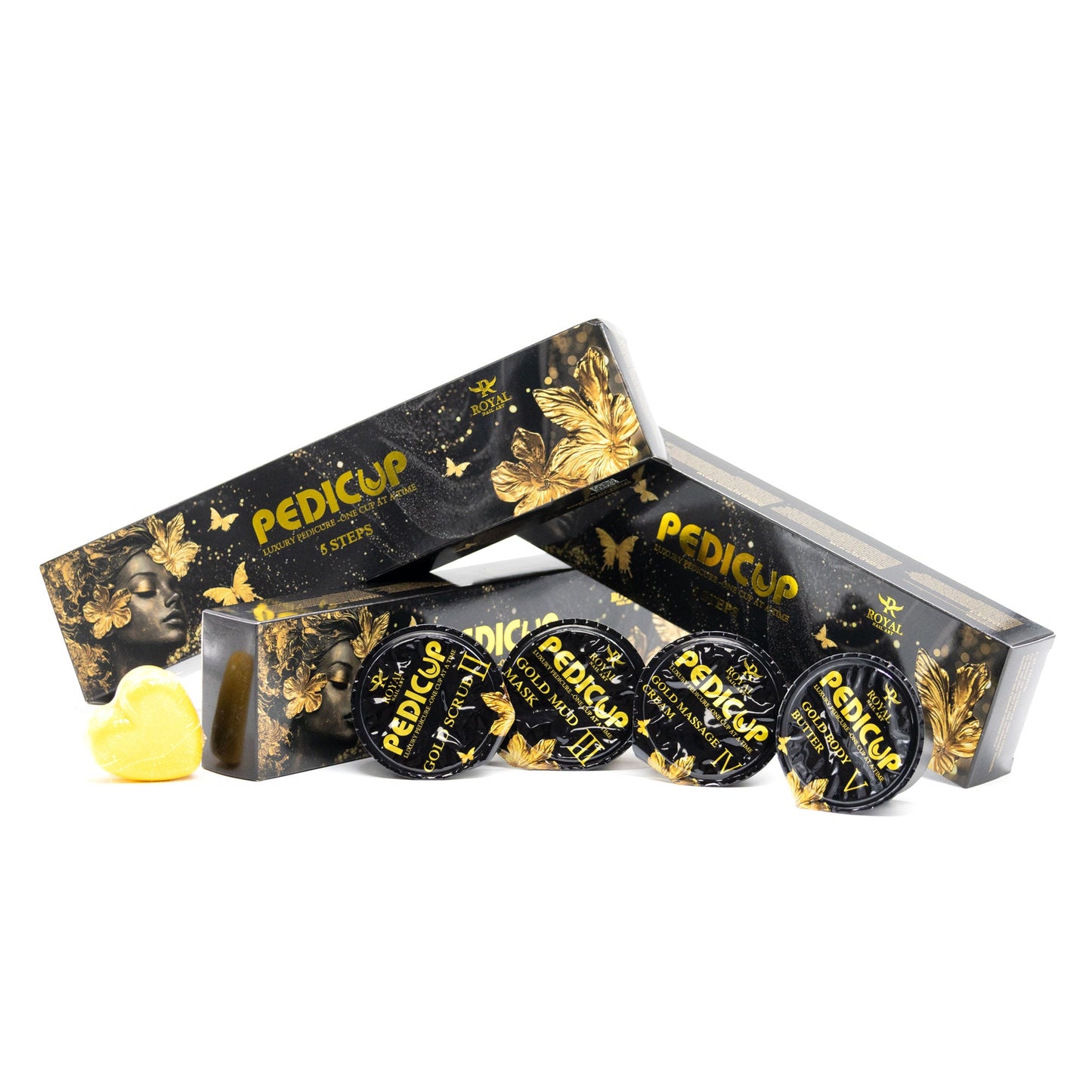 PediCup 5 Steps Luxury Pedicure - 60/Box