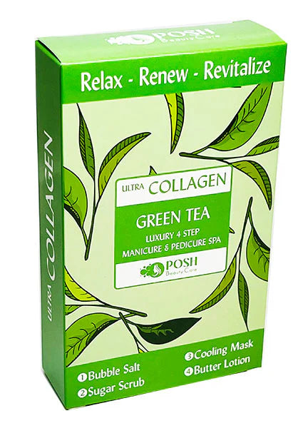 Posh Collagen Pedicure Spa 4 Step - GREEN TEA