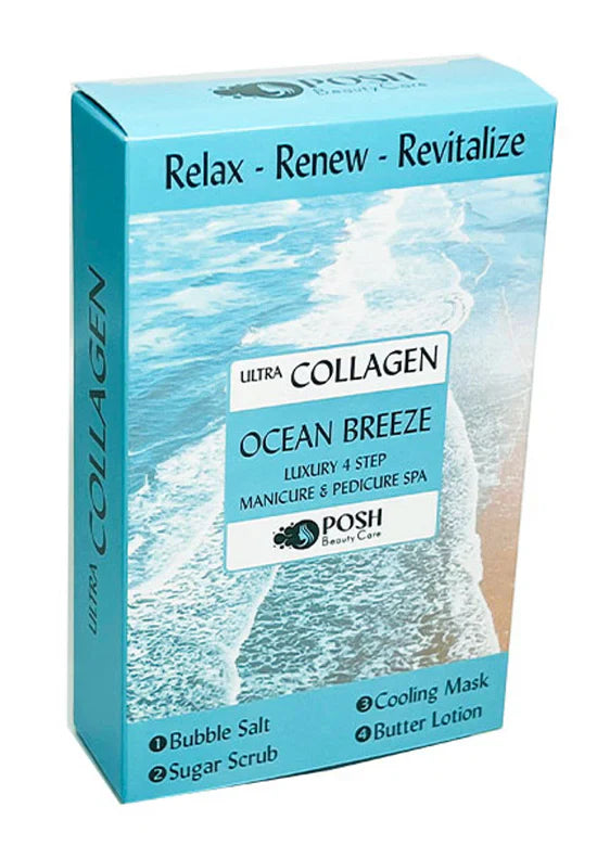 Posh Collagen Pedicure Spa 4 Step - OCEAN BREATH