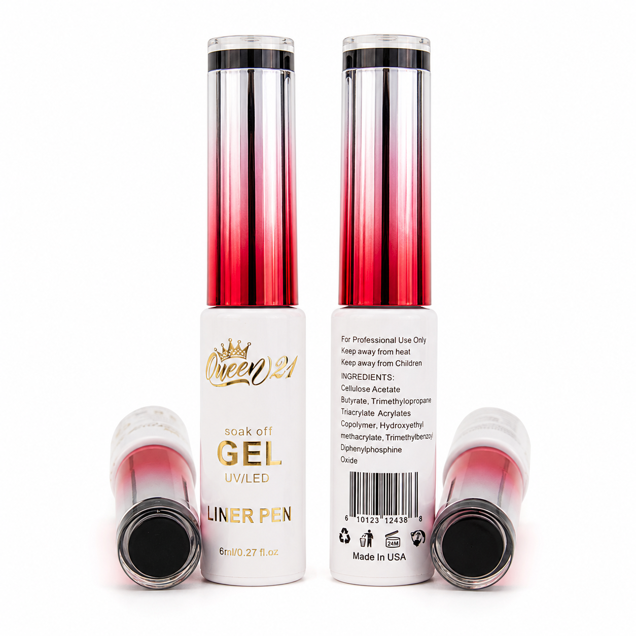 Queen Gel Liner 03 - (BLACK)