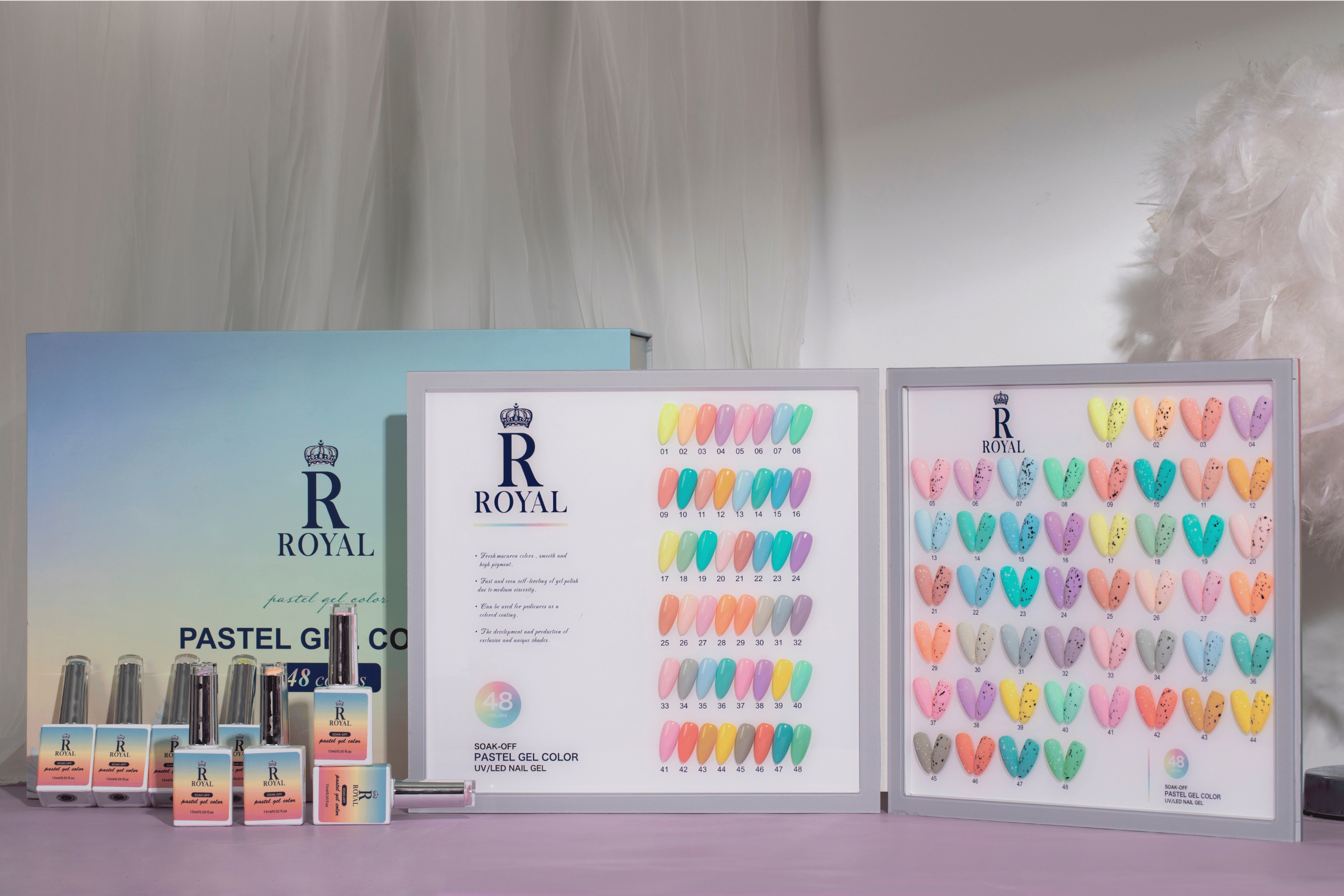 PASTEL GEL COLLECTION | 48 COLORS