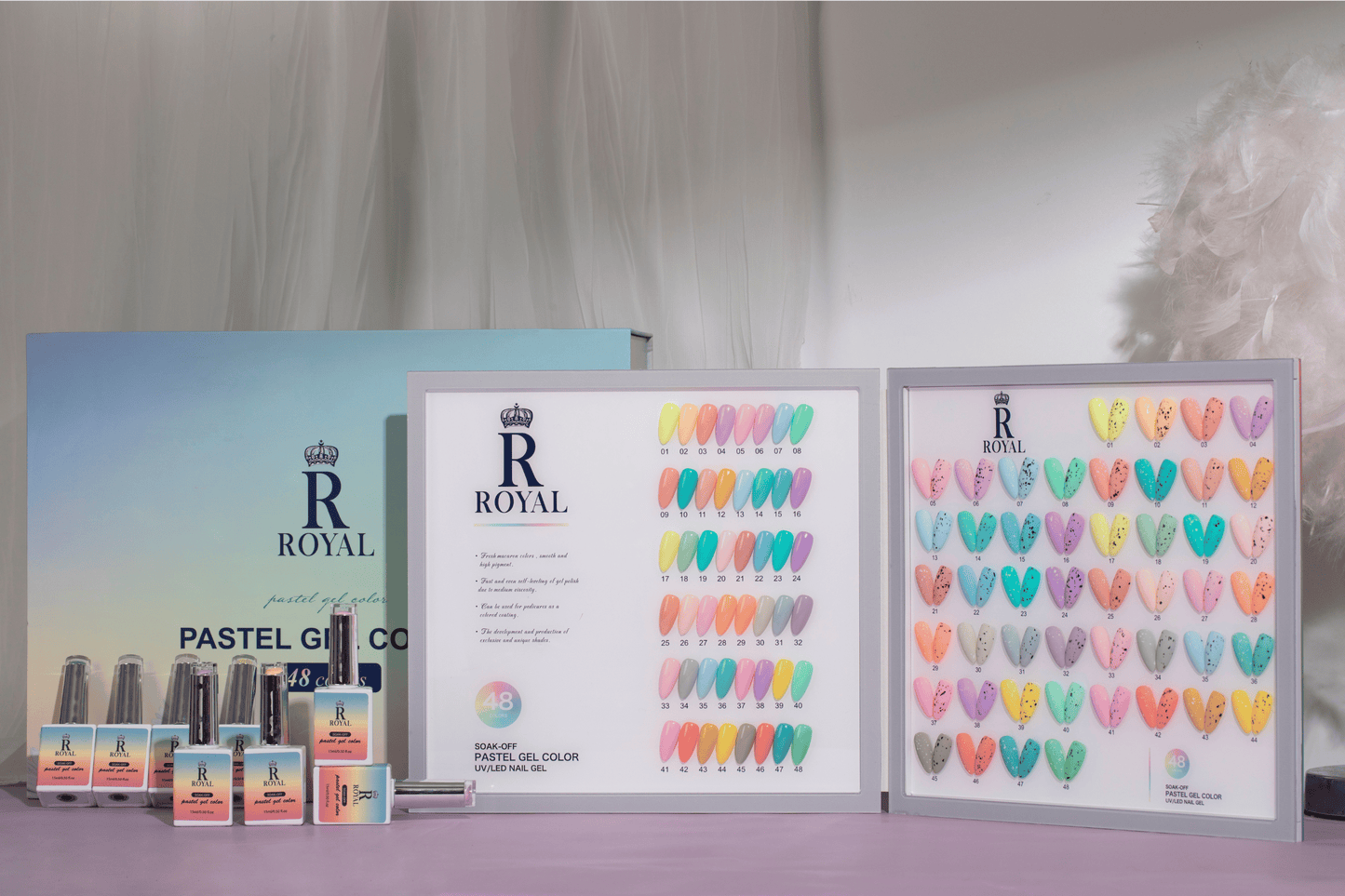 PASTEL GEL COLLECTION | 48 COLORS