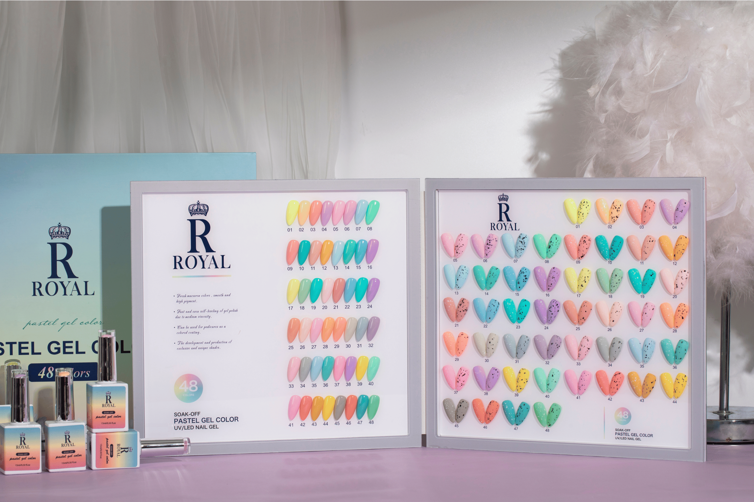 PASTEL GEL COLLECTION | 48 COLORS
