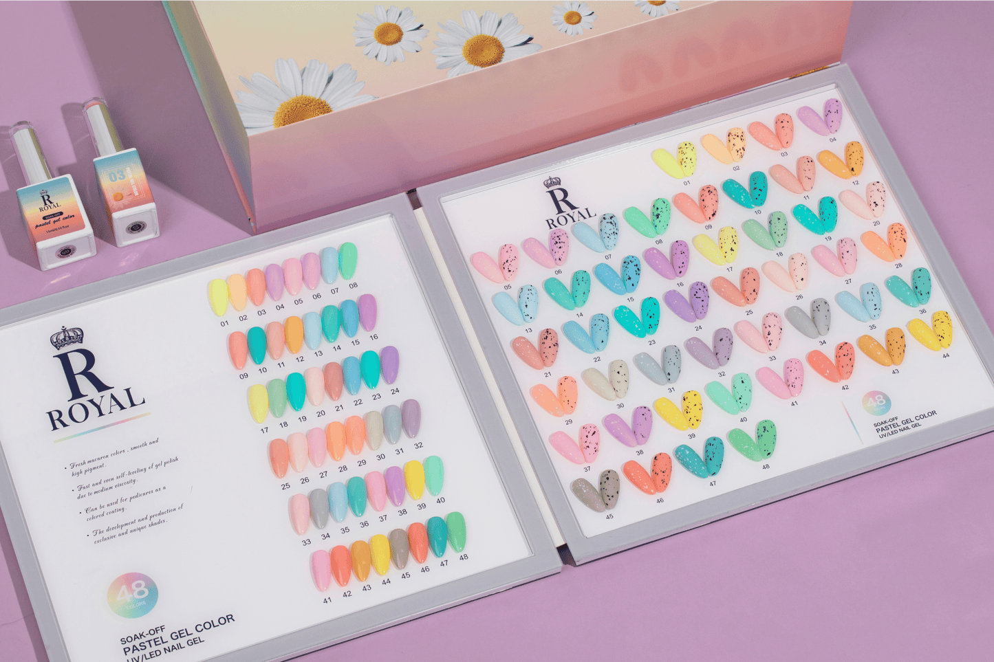 PASTEL GEL COLLECTION | 48 COLORS