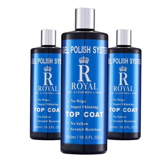 Royal Top Coat Refill 16oz + FREE 18 bottles x 0.5oz