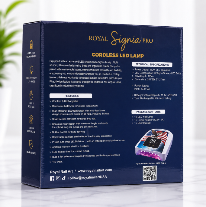 Royal Signia Pro UV/LED Lamp (July 4th 250 Edition)