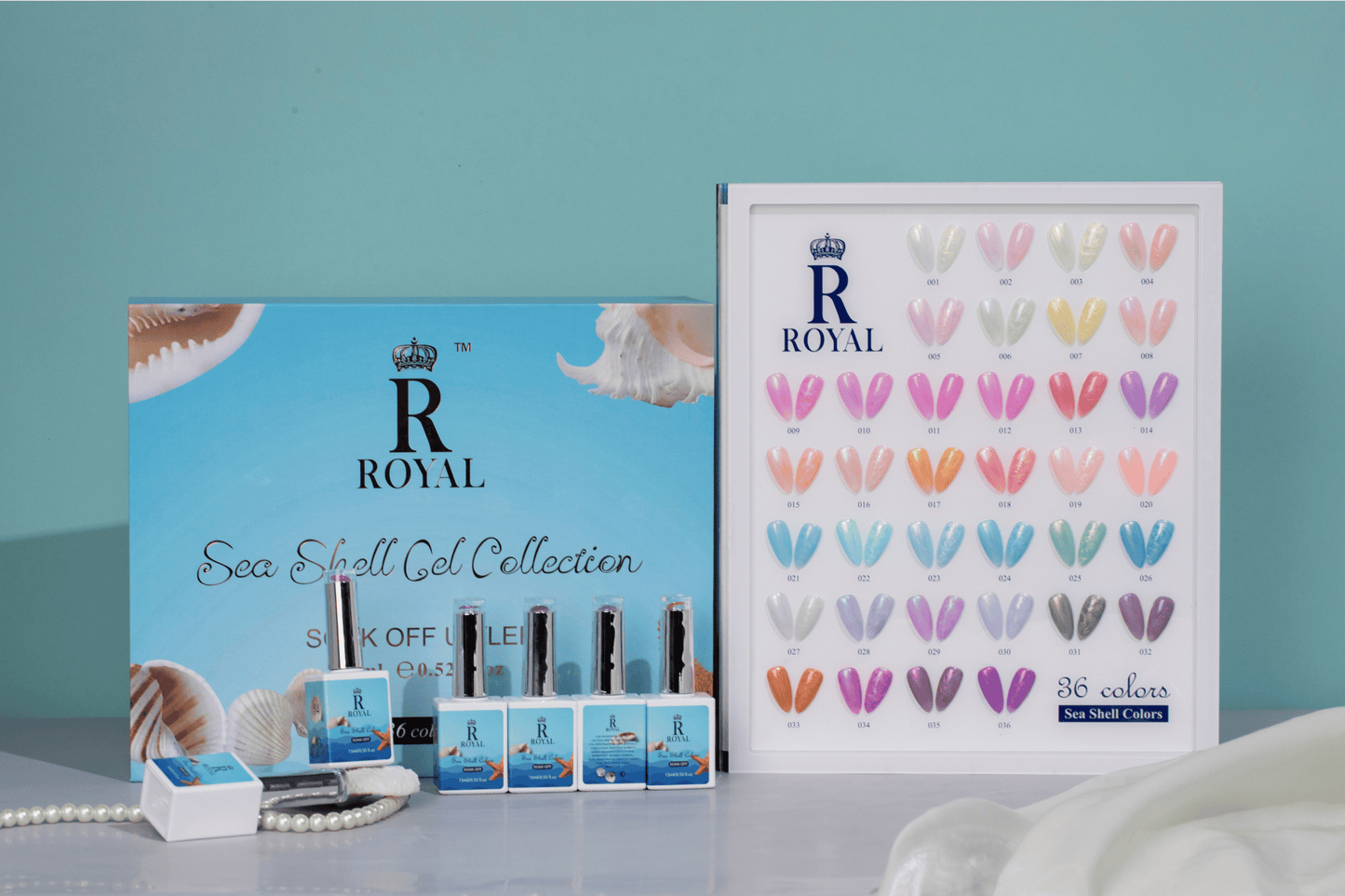 SEASHELL COLLECTION | 36 COLORS