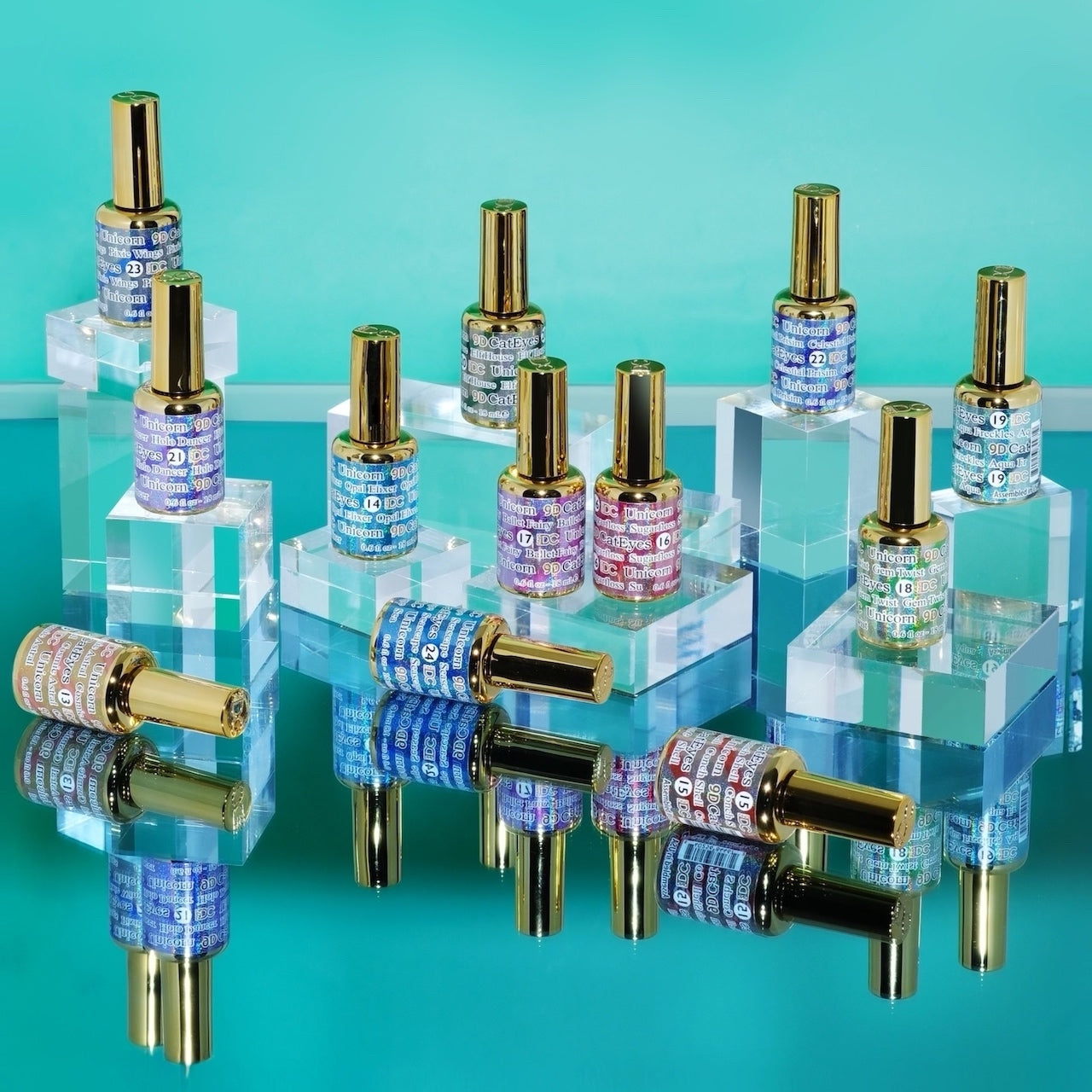 DC Framed Color Chart — 9D Cat Eye Collection