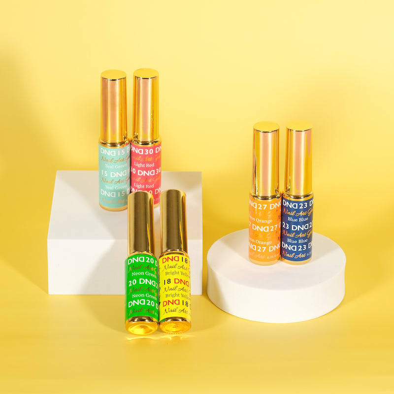 Gel Nail Art Liner -Neon Bundle