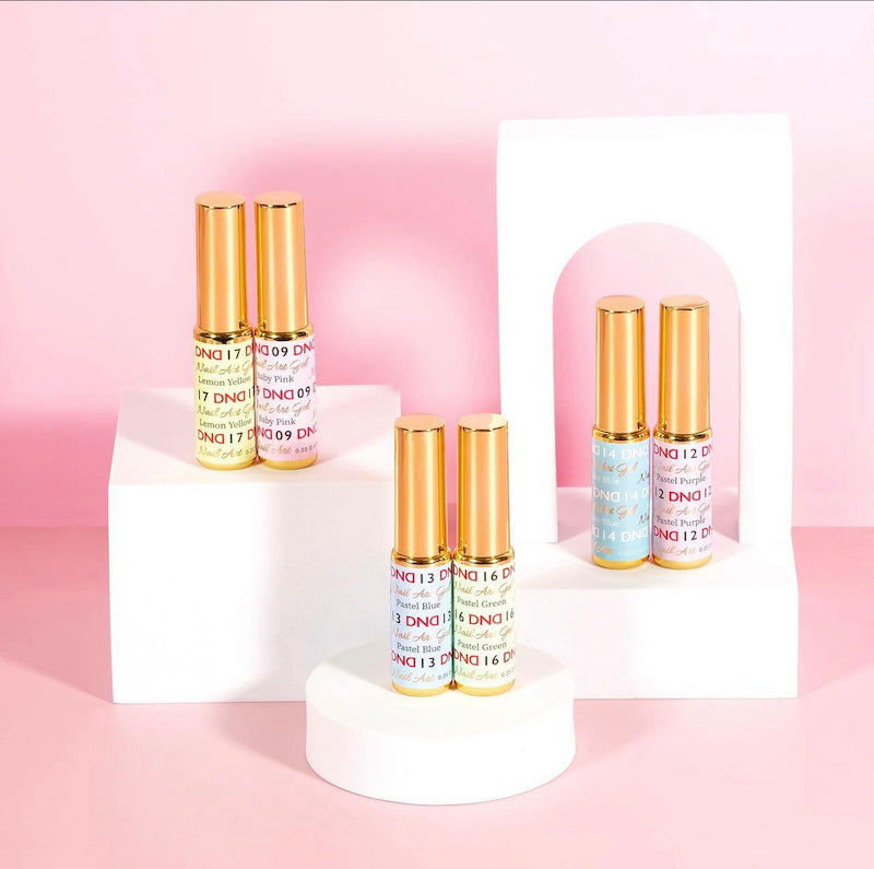 Gel Nail Art Liner - Pastel Bundle #1