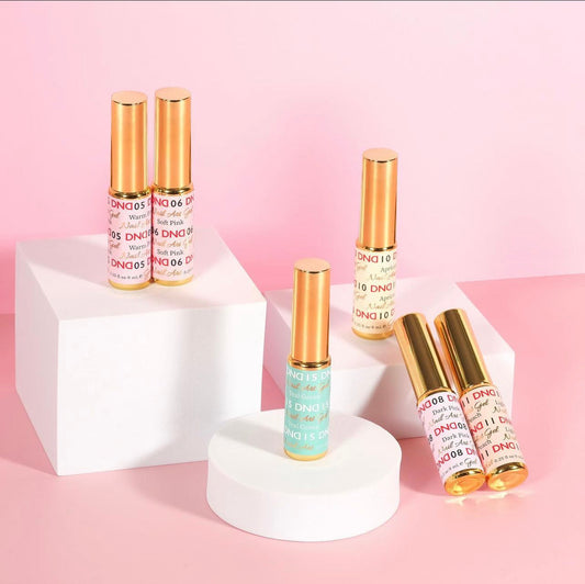 Gel Nail Art Liner - Pastel Bundle #2