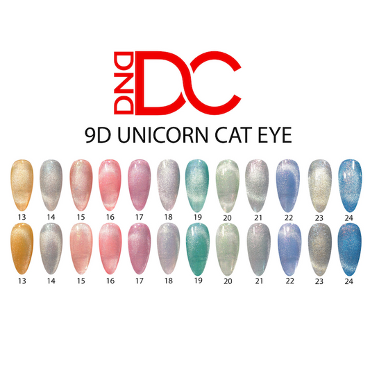 DC Framed Color Chart — 9D Cat Eye Unicorn
